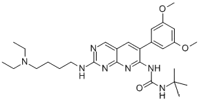 Molecular Structure of 219580-11-7 (PD 173074)